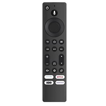 Imagem de PERFASCIN Controle remoto de voz de substituição adequado para TCL Fire TV Edition TS8212 TS8011 barra de som de 2.1 canais