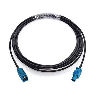 Imagem de Cabo adaptador de antena de carro Bingfu Fakra Z macho para macho 30 cm 12 polegadas para carro estéreo Android Head Unit GPS Navigation FM AM Radio Sirius XM Satellite Radio 4G LTE TEL Telematics Bluetooth Módulo, 10ft / 3m