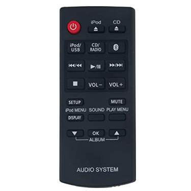 Imagem de Controle remoto substituído N2QAYC000081 para Panasonic SC-HC58DB SC-HC38DB SC-HC58 SC-HC38