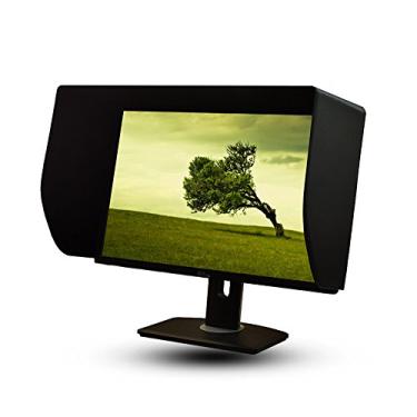 Imagem de iLooker -23E 23 e 24" Ultr-Slim Frame Lcd LED Monitor de Vídeo Capô Pára-Sol para Dell Hp Viewsonic Philips Samsung Lg Eizo Nec Asus Acer Benq Aoc Lenovo, Cabe Na Largura Da Moldura do Monitor 530-550
