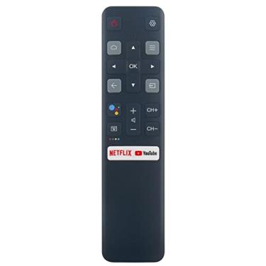 Imagem de Controle remoto de voz 06-BTZNYY-SRC802V adequado para TCL LED Smart Android TV 40S330 32S330 65Q637 55Q637 55S430 43S430 65Q637 55Q637 32S330-CA 32S330-CA 32S330 30 40 S330-CA 40S330 43S434-CA 43S434