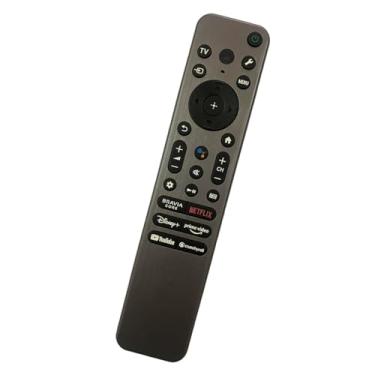 Imagem de Substituição de controle remoto por voz RMF-TX910U para Smart TV Sony X77L X90L RMF-TX810U KD-43X77L KD50X77L KD-55X77L KD-65X77L KD-75X77L KD-85X77L XR-55X90L XR-65X90L R-75X9 0L XR-85X90L XR-98X90L
