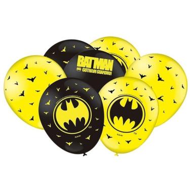 Imagem de Balão Batman Geek - 9 Polegadas - 25 Unidades