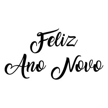 Imagem de Adesivo Para Balão Feliz Ano Novo