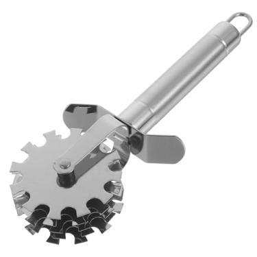 Imagem de STOBAZA Rolo amaciador de carne de aço inoxidável, rolo amaciante de 5 rodas para, frango, porco, carne bovina, 1 peça