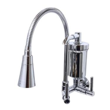 Imagem de Torneira Gourmet Flexível C/ Filtro Parede ABS Jato Duplo - Montelar A