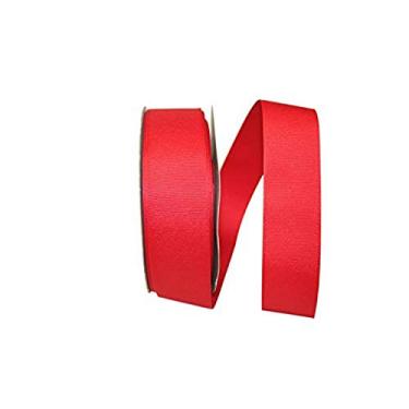 Imagem de Reliant Ribbon Fita de textura de gorgorão, 3,8 cm x 50 metros, vermelha