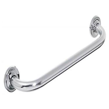Imagem de Alça De Apoio Banheiro Inox Acessibilidade Kit 2 Unidades - AB MÍDIA