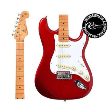 Imagem de Guitarra sx sst57 strato vintage car com bag e regulada