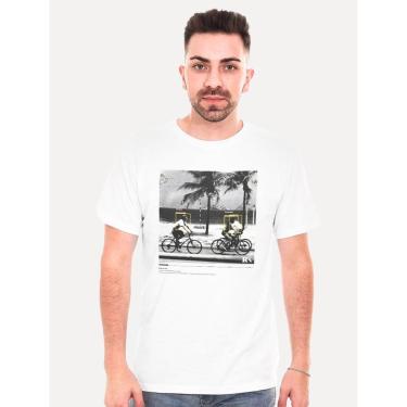 Imagem de Camiseta Reserva Masculina Role de Bike Branca-Masculino