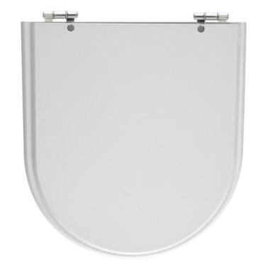 Imagem de Assento Laqueado Calypso Cinza Claro Tampa Para Vaso Incepa - Lojarocc