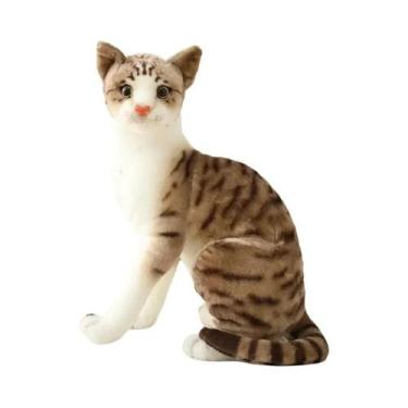 Imagem de Boneca de Gato de Pelúcia - Brinquedo Macio para Crianças e Meninas, 2