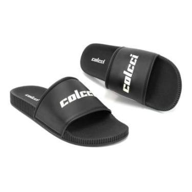 Imagem de Sandália Slide Colcci Beni Borracha Anatômica-Masculino