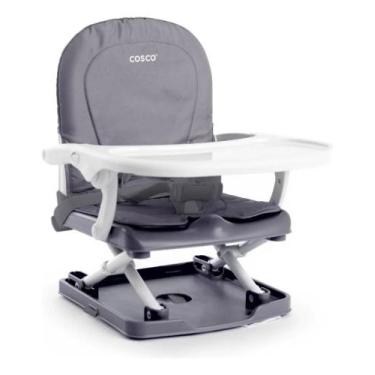 Imagem de Cadeira de Refeição Portátil Cosco Kids, Pop, Cinza - Congratulations 