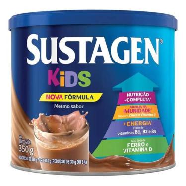 Imagem de Sustagen infantil complemento alimentar sabor chocolate lata