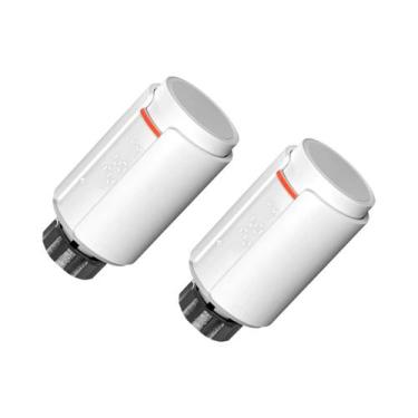 Imagem de Válvula Termostática Inteligente ZigBee Programável TRV Controlador De