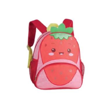 Imagem de Mochilas Escolar infantil Frutinhas: Moranguinho - Clio Pets