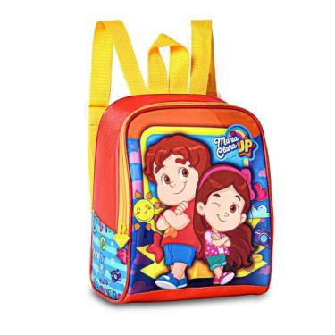 Imagem de Lancheira Maria Clara e Jp Térmica Infantil Escolar Alça - Clio, Verme