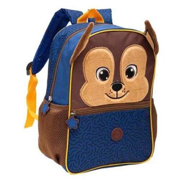 Imagem de Mochila Infantil Escolar Bichinho Creche Berçário Cachorro - Yepp