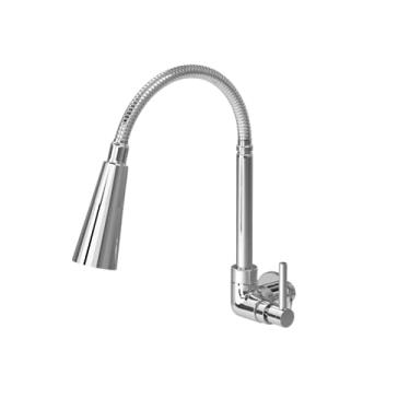 Imagem de Torneira De Cozinha De Parede Tubo Gourmet Cônico