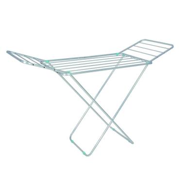 Imagem de Varal de Chão com Abas 143 X 90 Cm Branco Aço Mor 006046