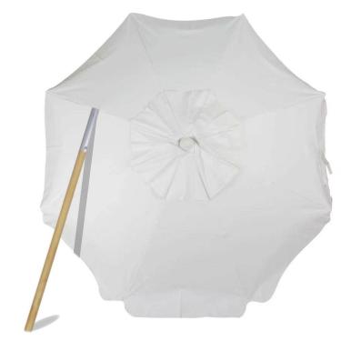 Imagem de Guarda Sol Grande Reforçado Praia Pesca 2mt Haste Em Madeira