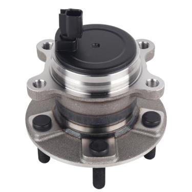 Imagem de Autoround Conjunto de cubo de rolamento de roda traseira 512466 adequado para Ford Focus 2012-2018 (sem Active Park Assist) 5 terminais com ABS