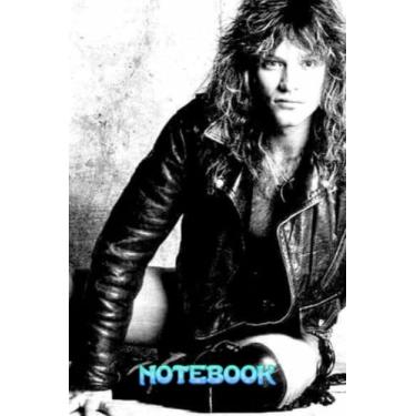 Imagem de Caderno: Caderno Jon Bon Jovi para desenhar, escrever, pautado na faculdade, caderno de ação de graças para crianças, adolescentes e todos os fãs #307