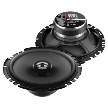 Imagem de Kit Alto Falantes Hertz DCX 170.3 Coaxial 6,5" Polegadas 100W RMS