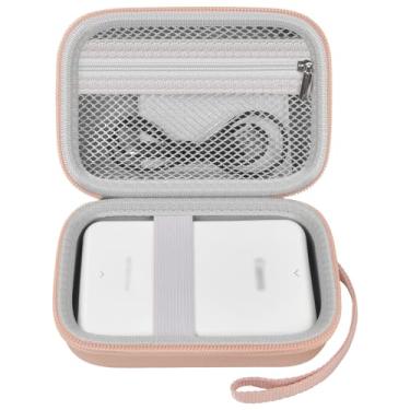 Imagem de Capa compatível com Canon Ivy 2 Mini impressora fotográfica/para Kodak Step/para Ivy CLIQ+2 CLIQ 2, capa de impressora instantânea Bluetooth sem fio móvel serve para papel fotográfico e cabo (apenas