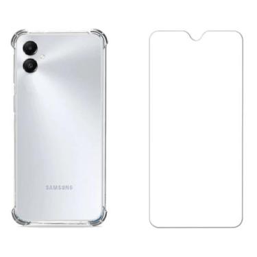 Imagem de Capa Capinha Anti Impacto Para Galaxy A05 + Pelicula Vidro - Mustangsh