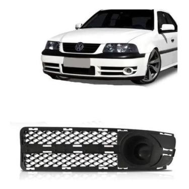 Imagem de Grade Parachoque Milha Gol Saveiro G3 2005 S/Furo - 5259374