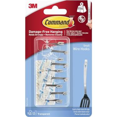 Imagem de Ganchos de fio de comando transparentes 17067CLR-VP da Command Strips