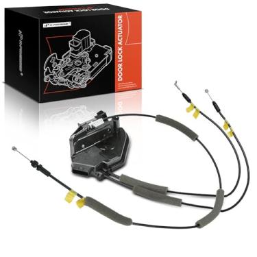 Imagem de A-Premium Atuador de trava de porta compatível com veículos Nissan - Sentra 2013 2014 2015 2016 2017 2018 2019, Sedan, sem chave inteligente - Lado do passageiro traseiro direito, substituição #