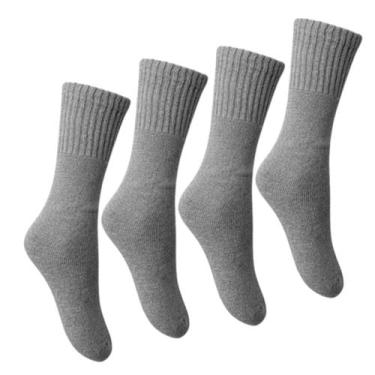 Imagem de Kit 3 Meia Tam Grande Selene Cano Logo 4160 Calça 45 Ao 48, 45 ao 48, 