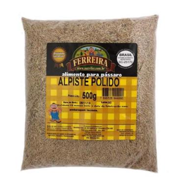 Imagem de Semente de Alpiste - Ferreira - Nutrifer, 2kg