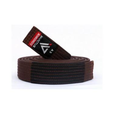 Imagem de Faixa Jiu Jitsu Marrom Premium - KimonosInvi, A3
