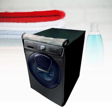 Imagem de Capa para secadora samsung 18kg transparente - Clean Capas, PRETO