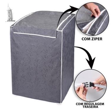 Imagem de Capa Máquina De Lavar 10Kg 11Kg 11,5Kg e 12Kg BRASTEMP Com Zíper e Aju