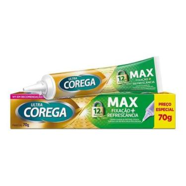 Imagem de Fixador Dentaduras Ultra Corega Creme Menta 68g Grande - GSK