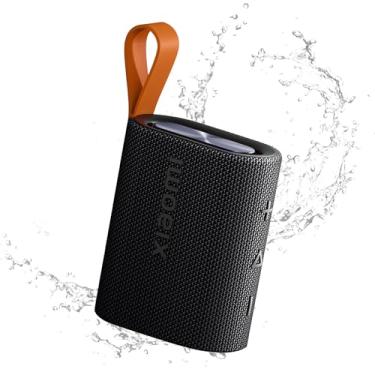 Imagem de Xiaomi Sound Packet Mi Alto-falante portátil Bluetooth 5.4, alto-falante IP67 à prova d'água Bluetooth externo com som dinâmico, suporta conexão TWS, tempo de reprodução de 10 horas, preto