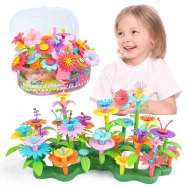 Imagem de Brinquedos de Empilhar GILI Flower Garden - Para Crianças de 3 a 6 Ano