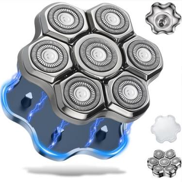 Imagem de Cabeças Flutuantes de Barbeador Seminhoof 7D - Com Aparador (3/5/7mm)