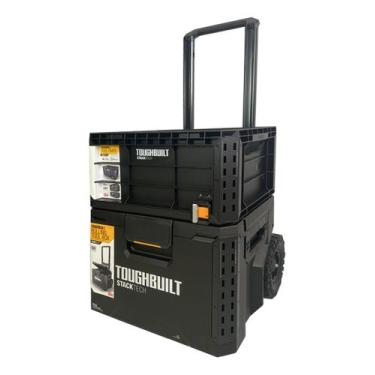 Imagem de Caixa Toughbuilt Stacktech Com Rodas + Caixa Tb-b1-x-50