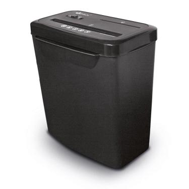 Imagem de Fragmentadora de papel 8 folhas em partículas cd Cartão com cesto 110v C800 App-tech cx 1 un