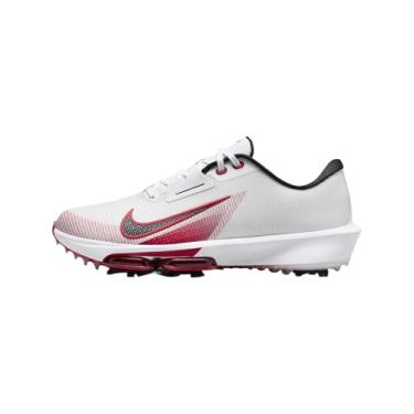 Imagem de Nike Tênis de golfe Infinity Tour 2 (FD0217-101, branco/vermelho universitário/platina pura/preto), Branco/vermelho universitário/platina pura/preto, 41