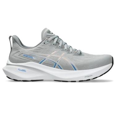 Imagem de ASICS Tênis de corrida feminino GT-2000 13, Piedmont Cinza/Branco, 10 Wide