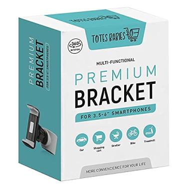 Imagem de TOTES BABIES Suporte para smartphone – Suporte para celular mãos livres para carrinhos de compras, carrinhos de bebê e muito mais, compatível com iPhone 12, 12 Pro Max, 11, SE, Samsung Galaxy S21 Ultra, S21, Note