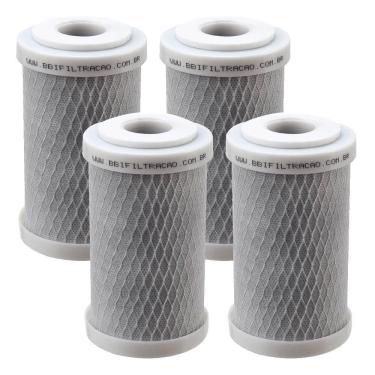 Imagem de Kit 4 Unidades Refil Filtro Carbon Block BBI