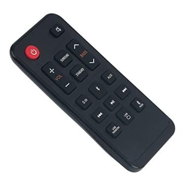Imagem de AH81-11699A Controle Remoto Substituído - ALLIMITY - Adequado para Samsung Soundbar Sound Bar Sistema Home Theater AH8111699A Controle Remoto HWT400 HWA40R HW-T400 HW-A40R HW-T400/XU HW-A40R/ZA HWA40R